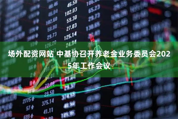 场外配资网站 中基协召开养老金业务委员会2025年工作会议