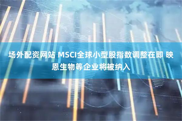 场外配资网站 MSCI全球小型股指数调整在即 映恩生物等企业将被纳入